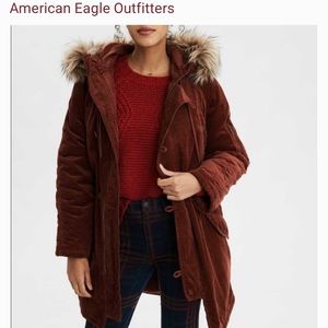 Corduroy American eagle jacket